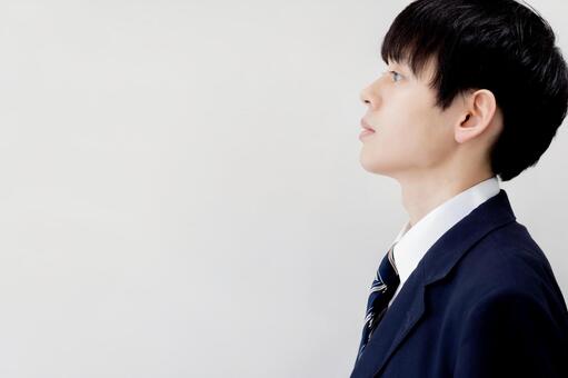 男子高校生フリー素材