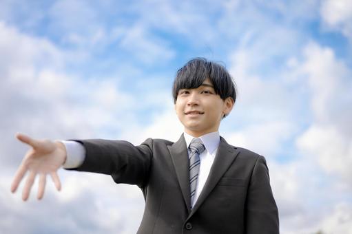 学級委員男子フリー素材