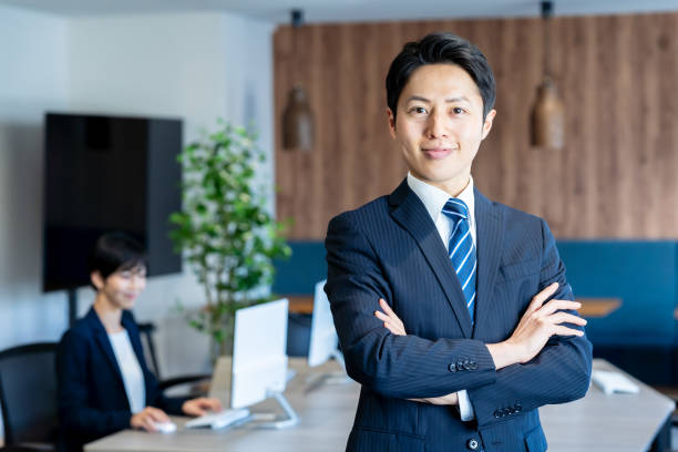 男性経営者フリー素材