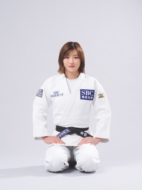 柔道金メダリスト・角田夏実、現役引退 会見で記者へ巴投げのサービス 今後の活動方針も