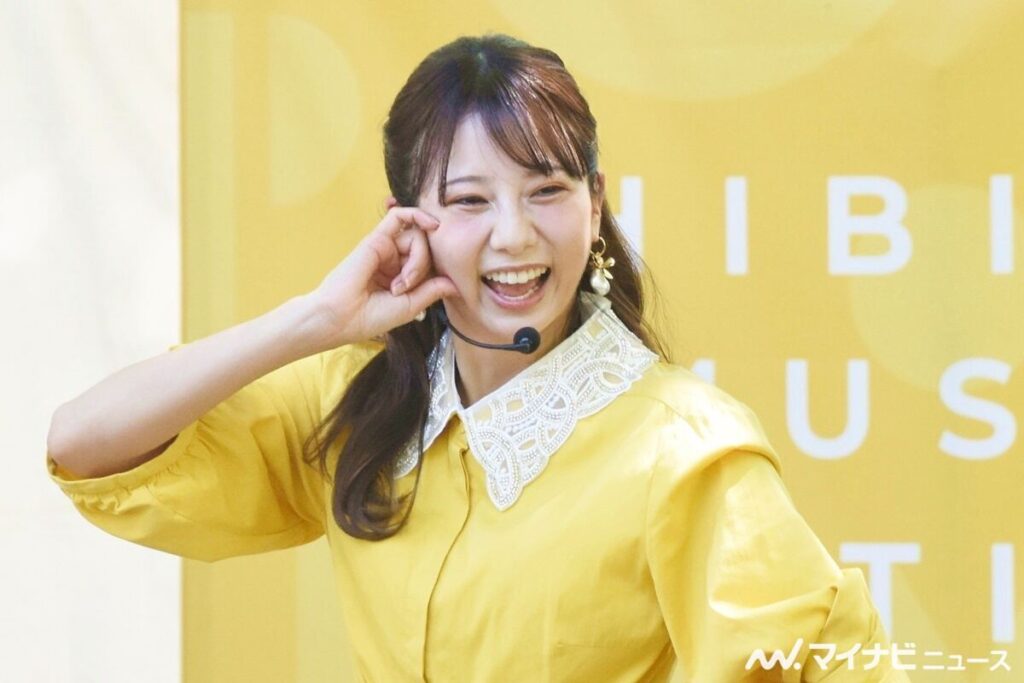 林祐衣、快晴の日比谷でキレキレ全力ダンス 照れる大人も巻き込み「乾杯ハート」で会場を一体に 