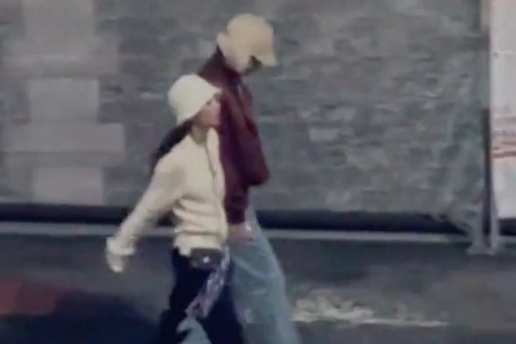 BTS' V and Blackpink's Jennie dating in Paris? Blurry romantic video reignites online rumours as K-pop