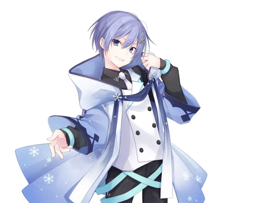 紫宮るなの歴代彼氏3人目:白雪レイド(時期不明/コラボ配信) | 信憑度 ★☆☆☆☆