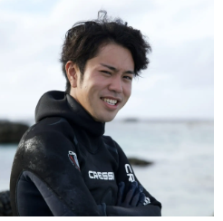 いけちゃんの歴代彼氏5人目：素潜り漁師マサル（2022年頃／YouTuberコラボ時代）｜信憑度★☆☆☆☆